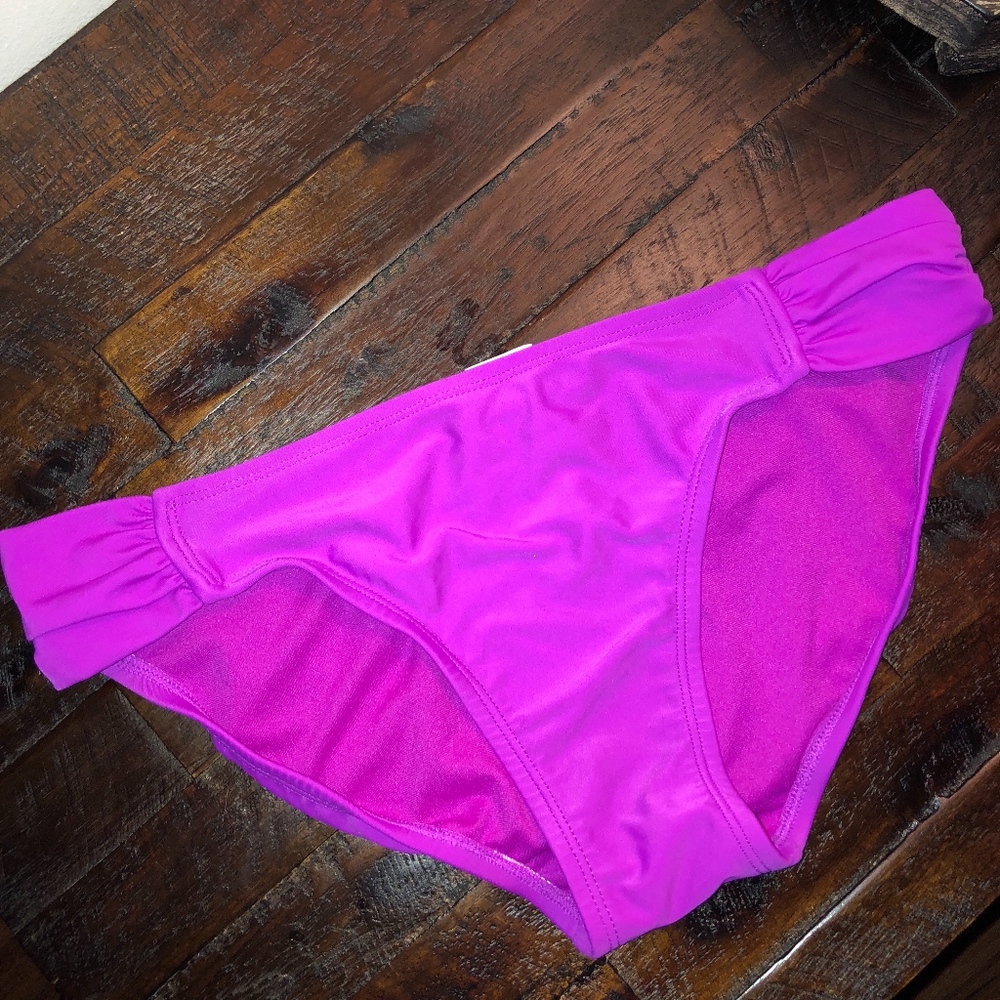 BEST OFFER: Neon Purple Hipster Swim Bottoms